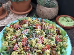 pasta met avocado dressing en pikante kip - foto 4