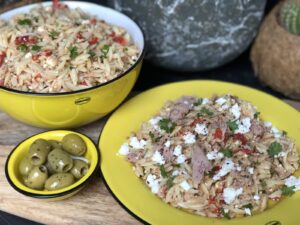 Mediterraanse Orzo salade met tonijn en feta - foto 5