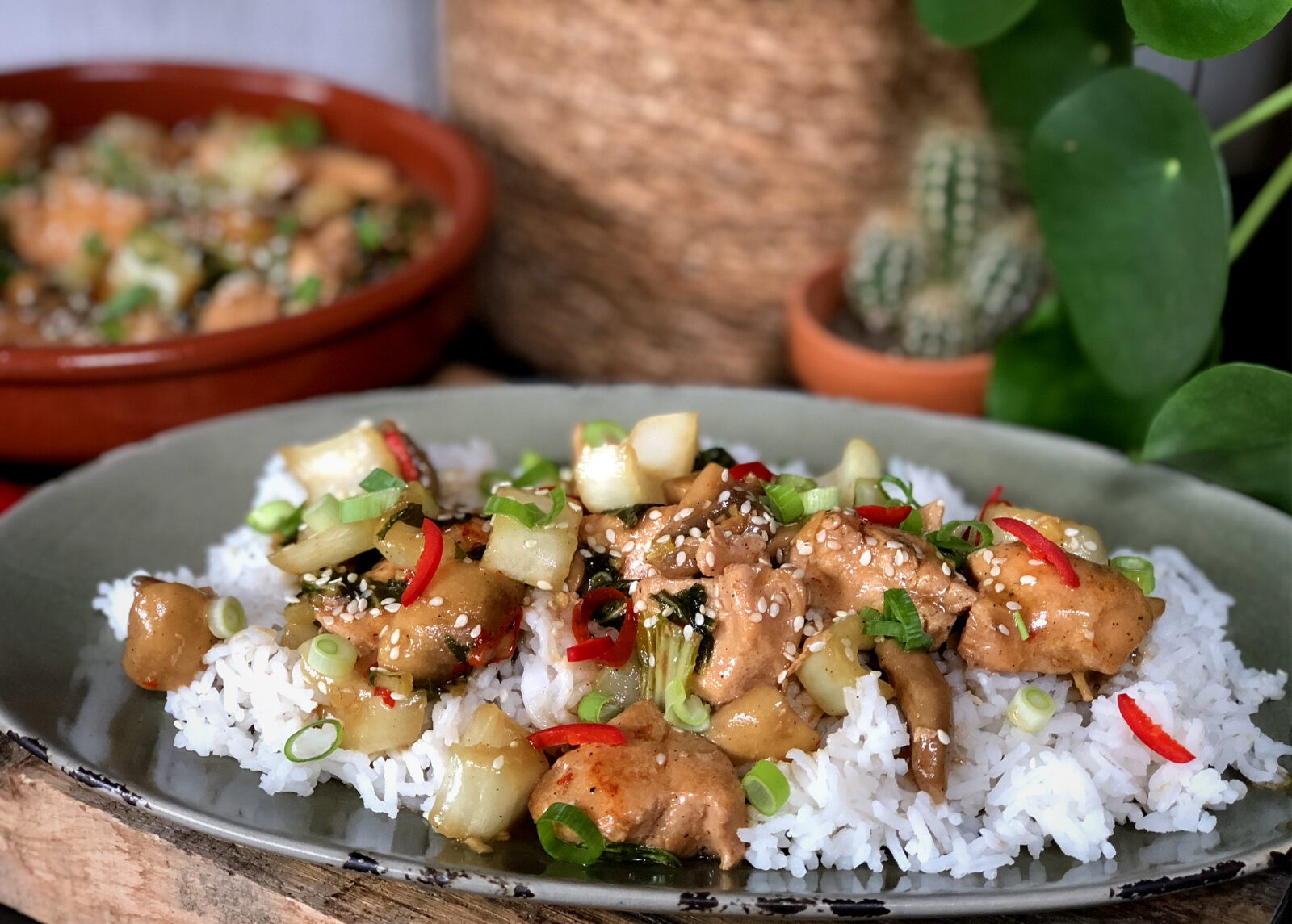 Chinese kip met rijst en paksoi: zoet en pittig! - foto 3