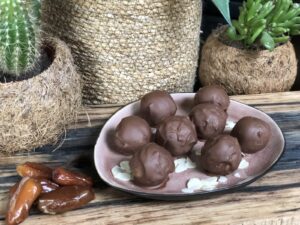 Bounty balletjes met kokos en chocolade - foto 4