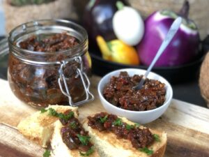 aubergine chutney met tomaat: verrassend lekker! - foto 3