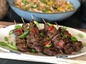 Aiatische biefstuk van de bbq - foto 2