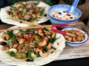 Pittige chinese kip wraps - foto 2