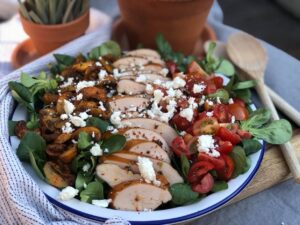 Salade met gerookte kip - foto 3