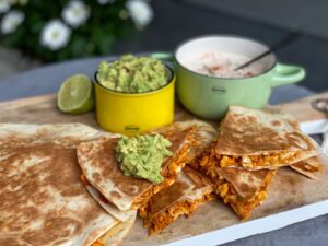 Quesadillas met pittige pulled chicken - foto 3