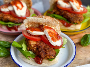 Krokante Italiaanse kipburger met kruidige ketchup - foto 3