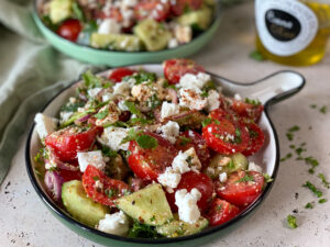 Simpele Griekse salade met feta - foto 4