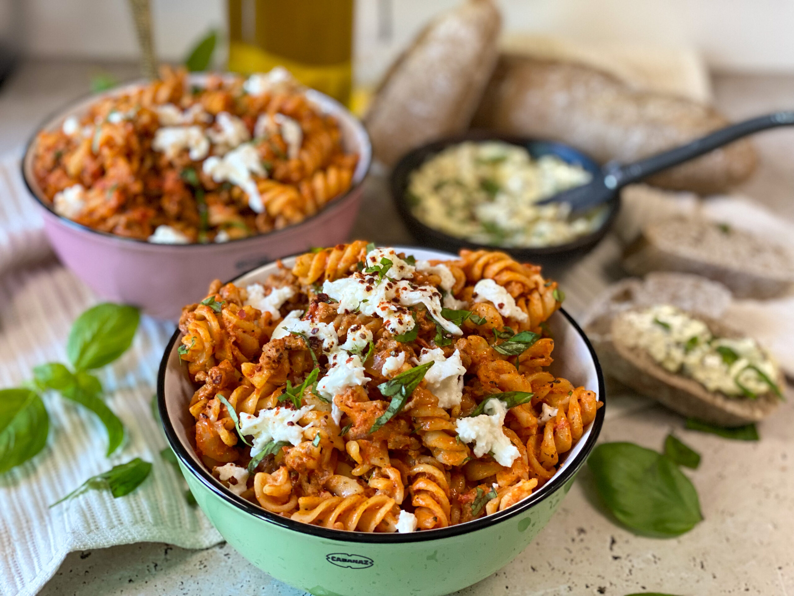Pasta in romige tomatensaus met gehakt - foto 4