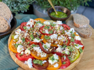 Tomatensalade met pesto en mozzarella - foto 7