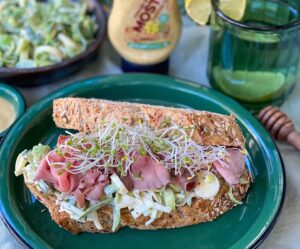 Broodje rosbief met prei salade - foto 3
