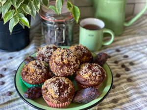 Chocolade cupcakes met dadels en kokos - foto 6