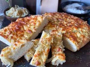 zelf kaas uienbrood maken - foto 10
