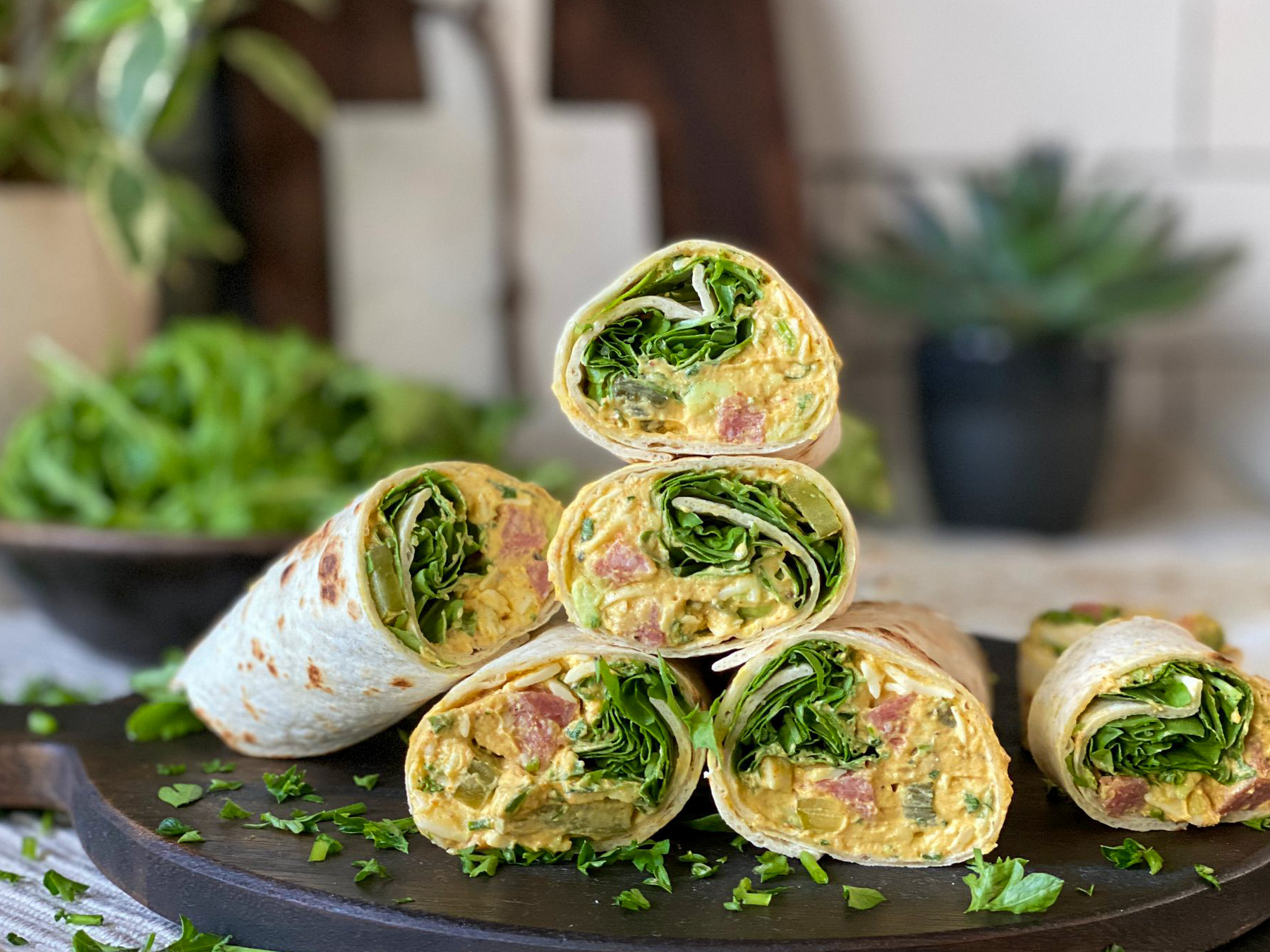 Wraps met salami en roomkaas - foto 6