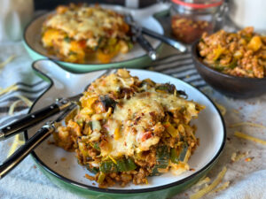 prei ovenschotel met gehakt en puree - foto 7