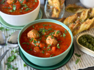 Tomatensoep met chipotle en balletjes - foto 4