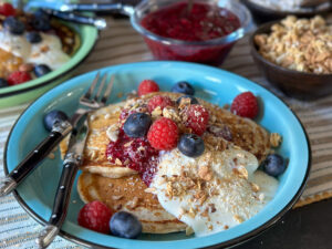 Volkoren pancakes ( vegan ) - foto 4