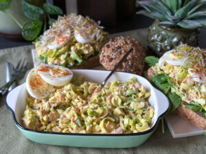 Ham prei salade met ei - foto 5