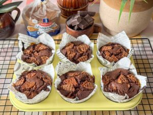 Chocolade muffins stroopwafel recept homepage