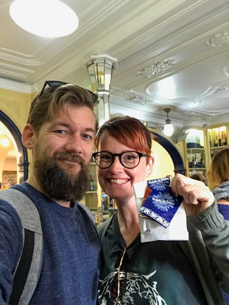 jan Willem en Marie Louise in portugal
