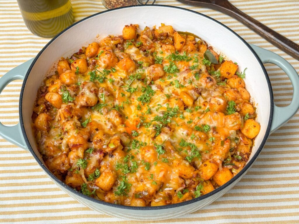 Eenpansmaaltijd met krieltjes - makkelijk recept uit weekmenu 11