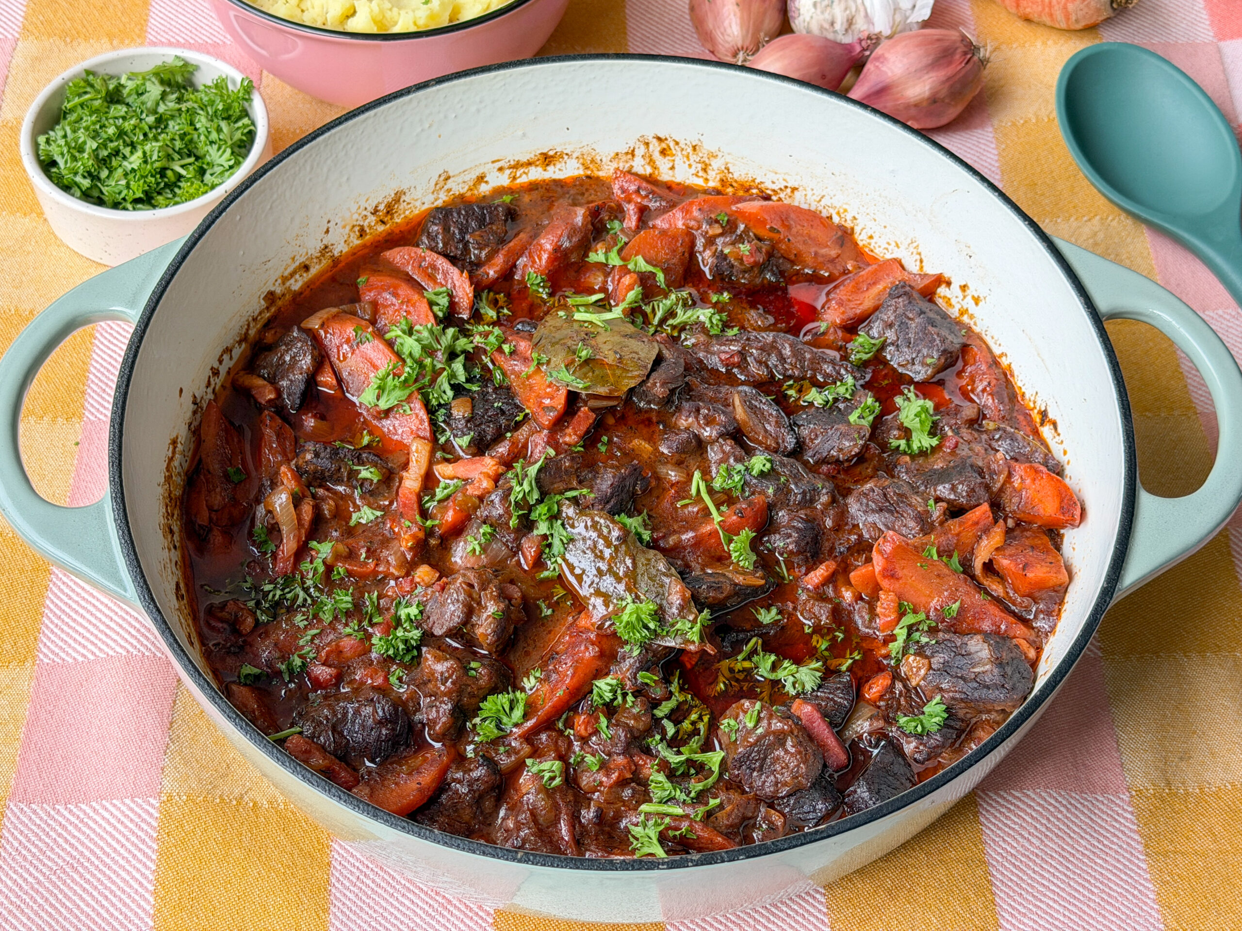 boeuf bourguignon - recept uit weekmenu 8