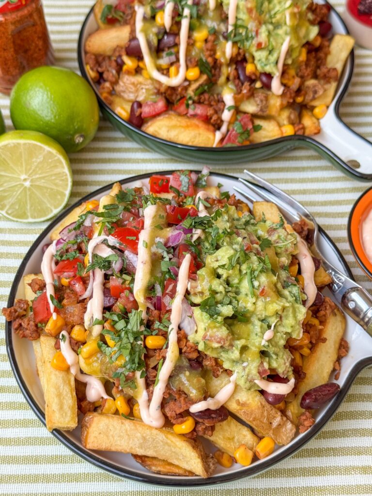 Mexicaanse loaded fries, recept uit weekmenu 7