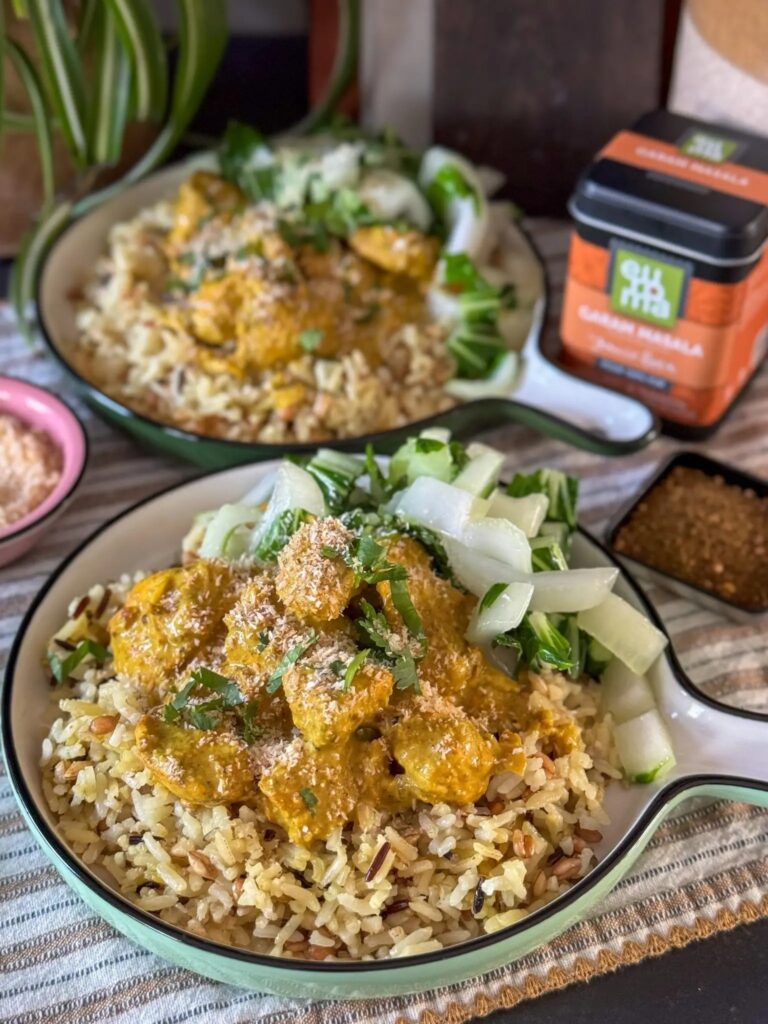 kip in currysaus met rijst, recept uit weekmenu 4
