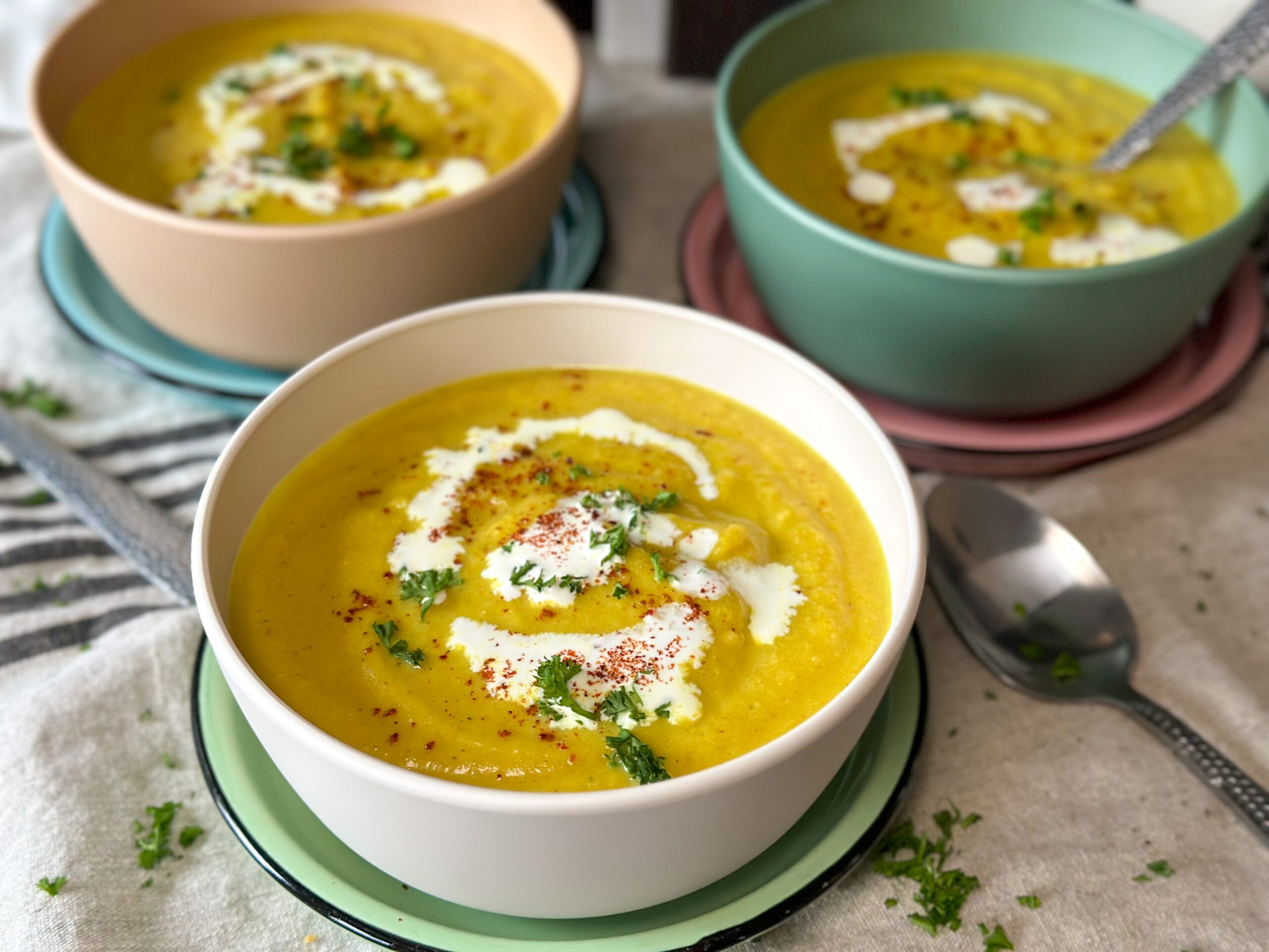 bloemkoolsoep met kerrie basisrecept