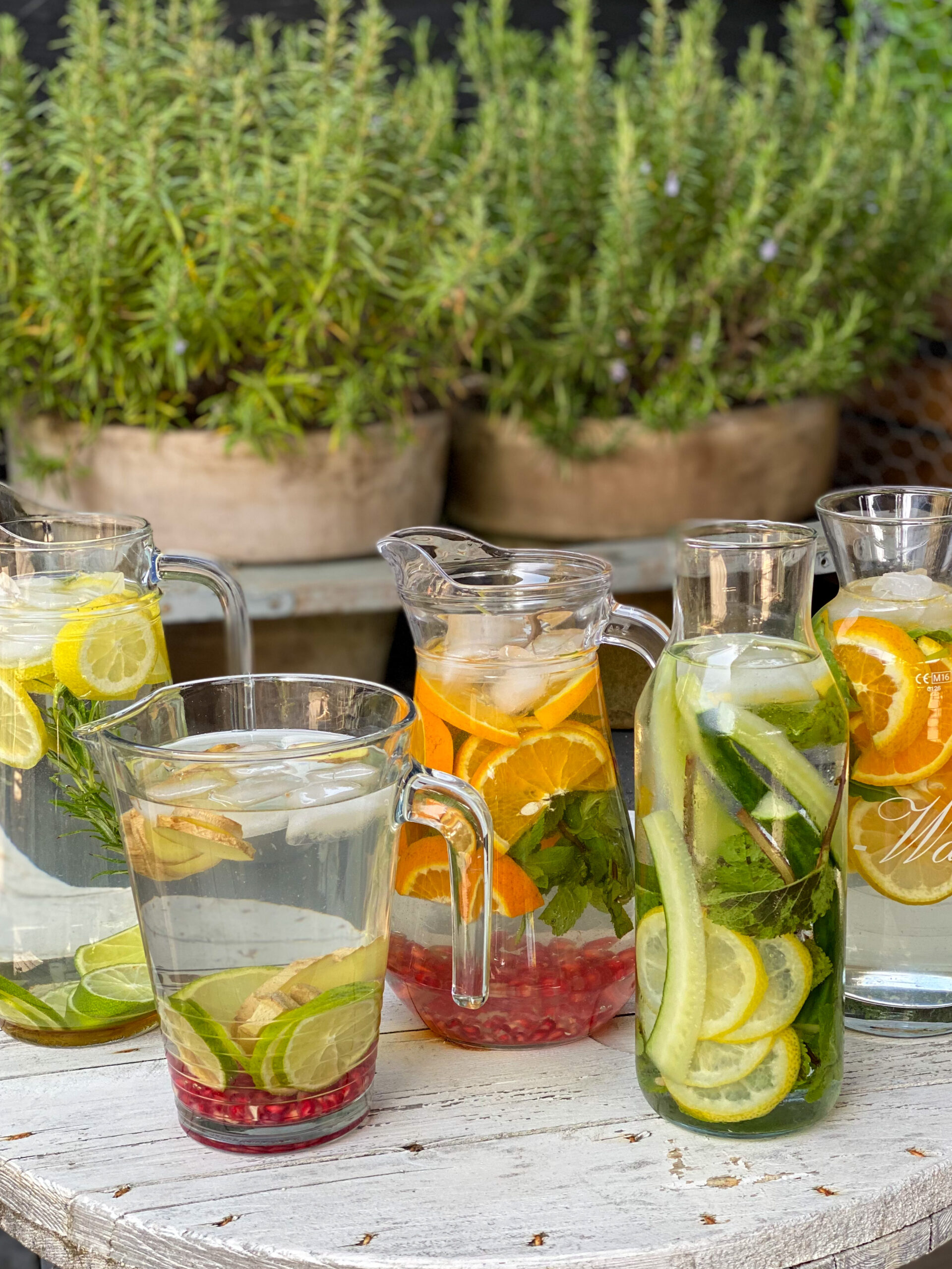 fruit water maken 