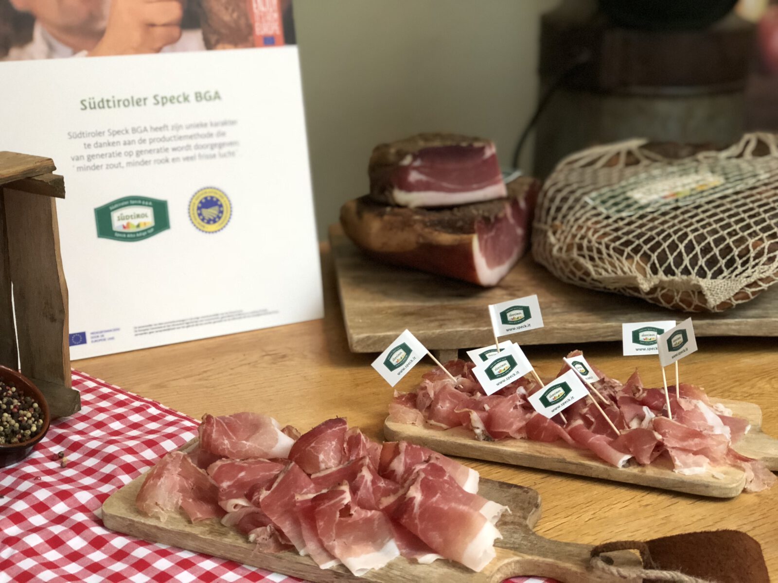 Zuid Tiroolse recepten met Südtiroler Speck BGA