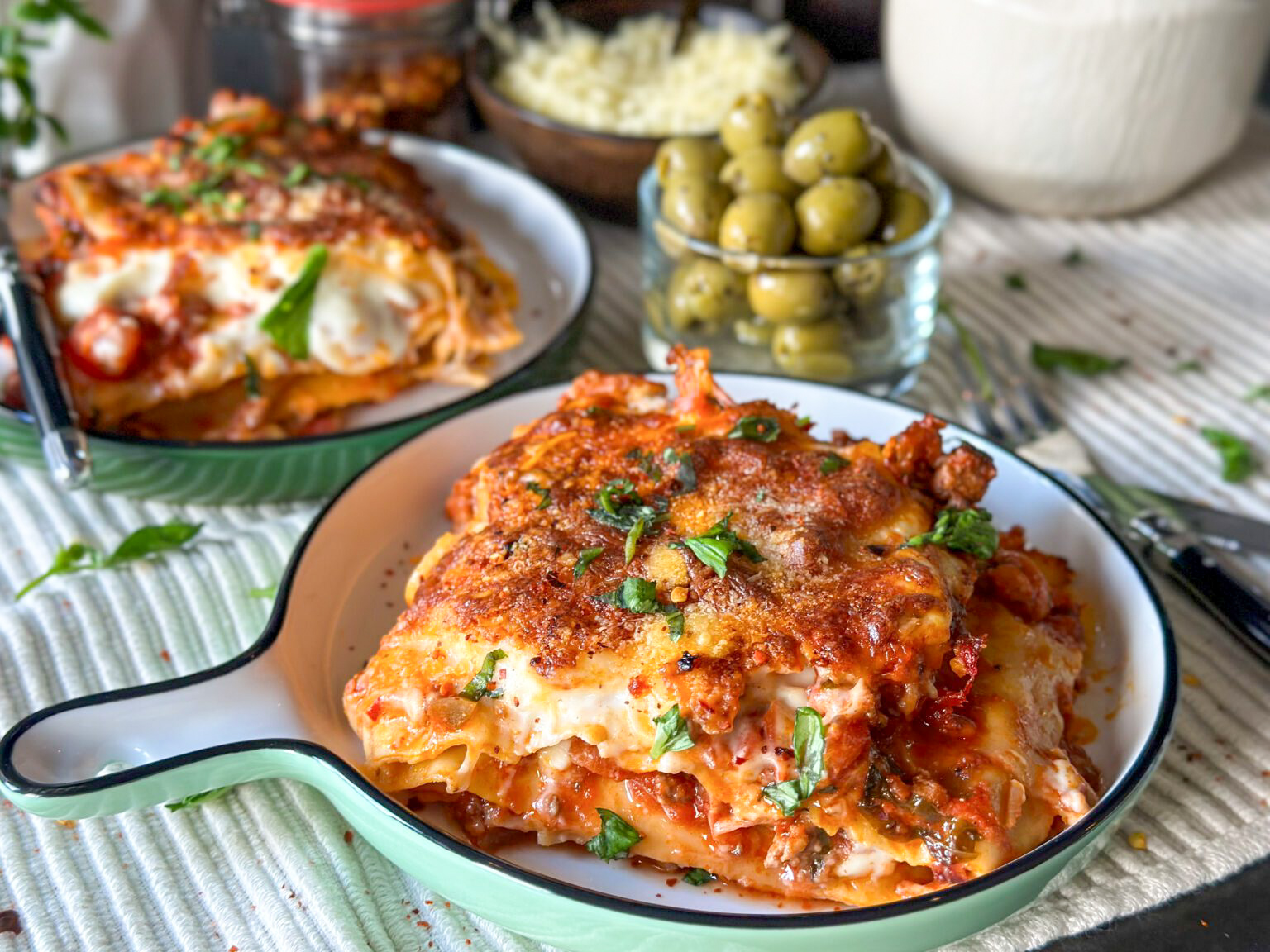 Lasagne met gehakt en bechamelsaus weekmenu - foto 2