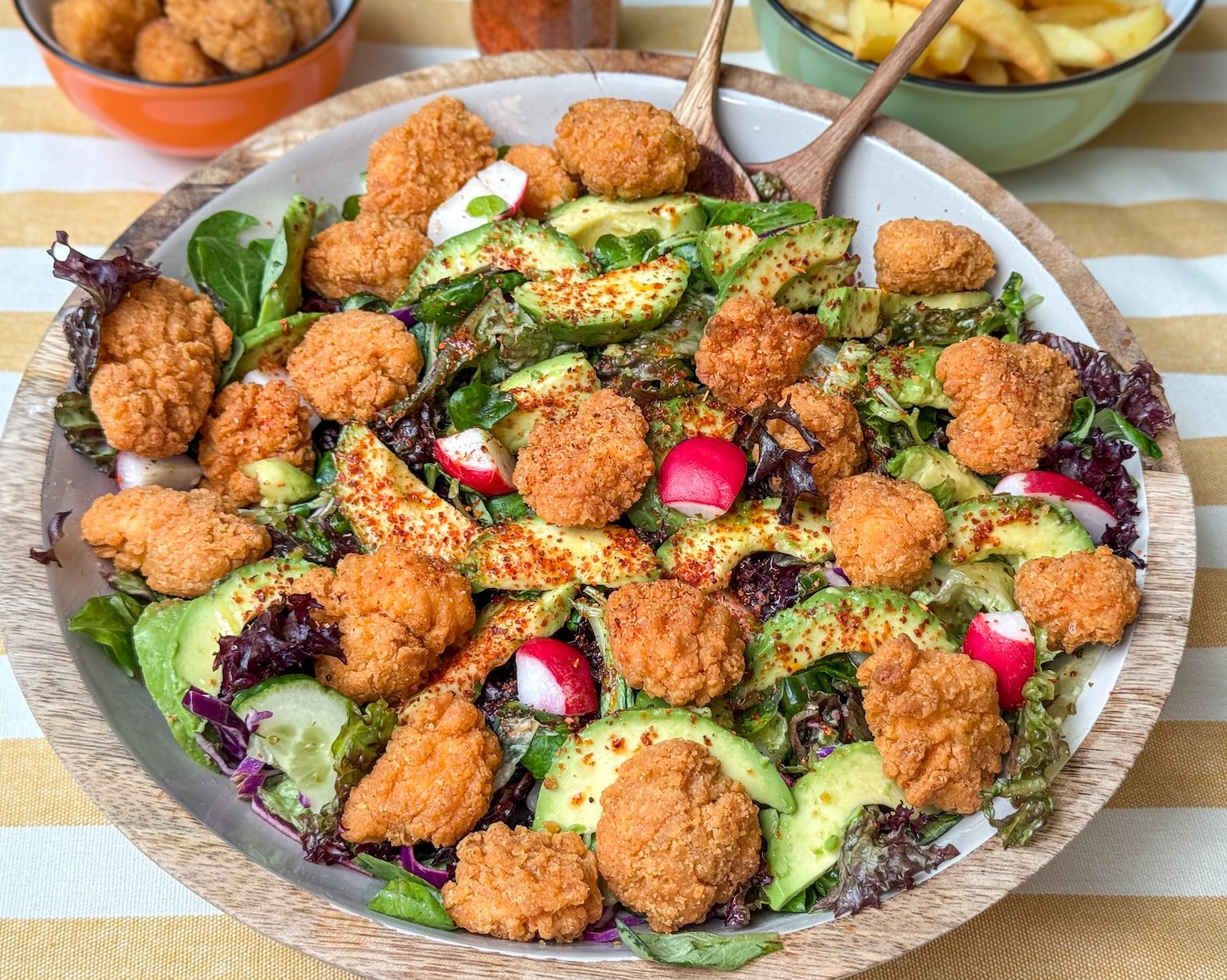 Salade met kipnuggets zomersp recept - foto 2