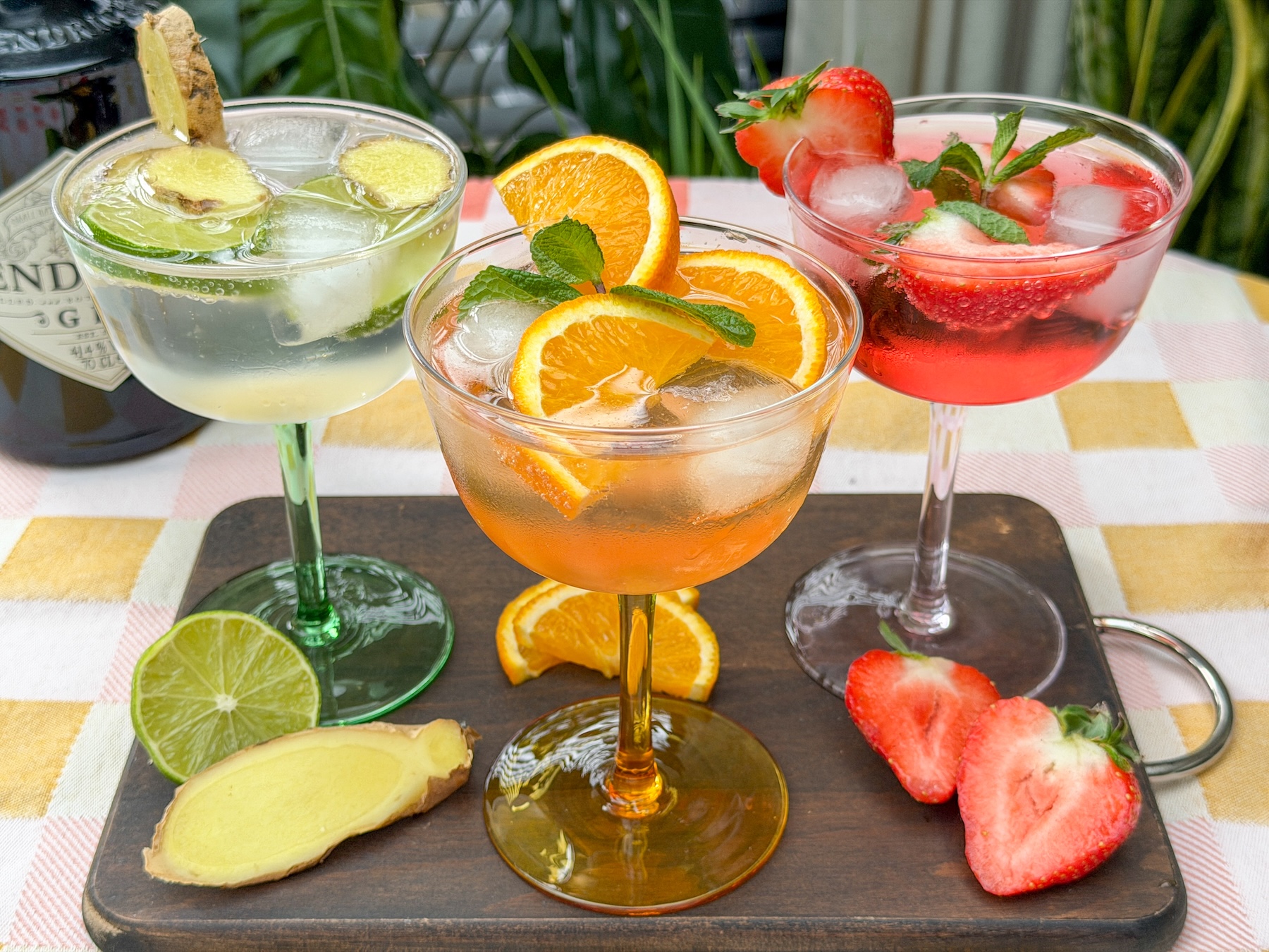 Gin tonic cocktail recepten 3 varianten