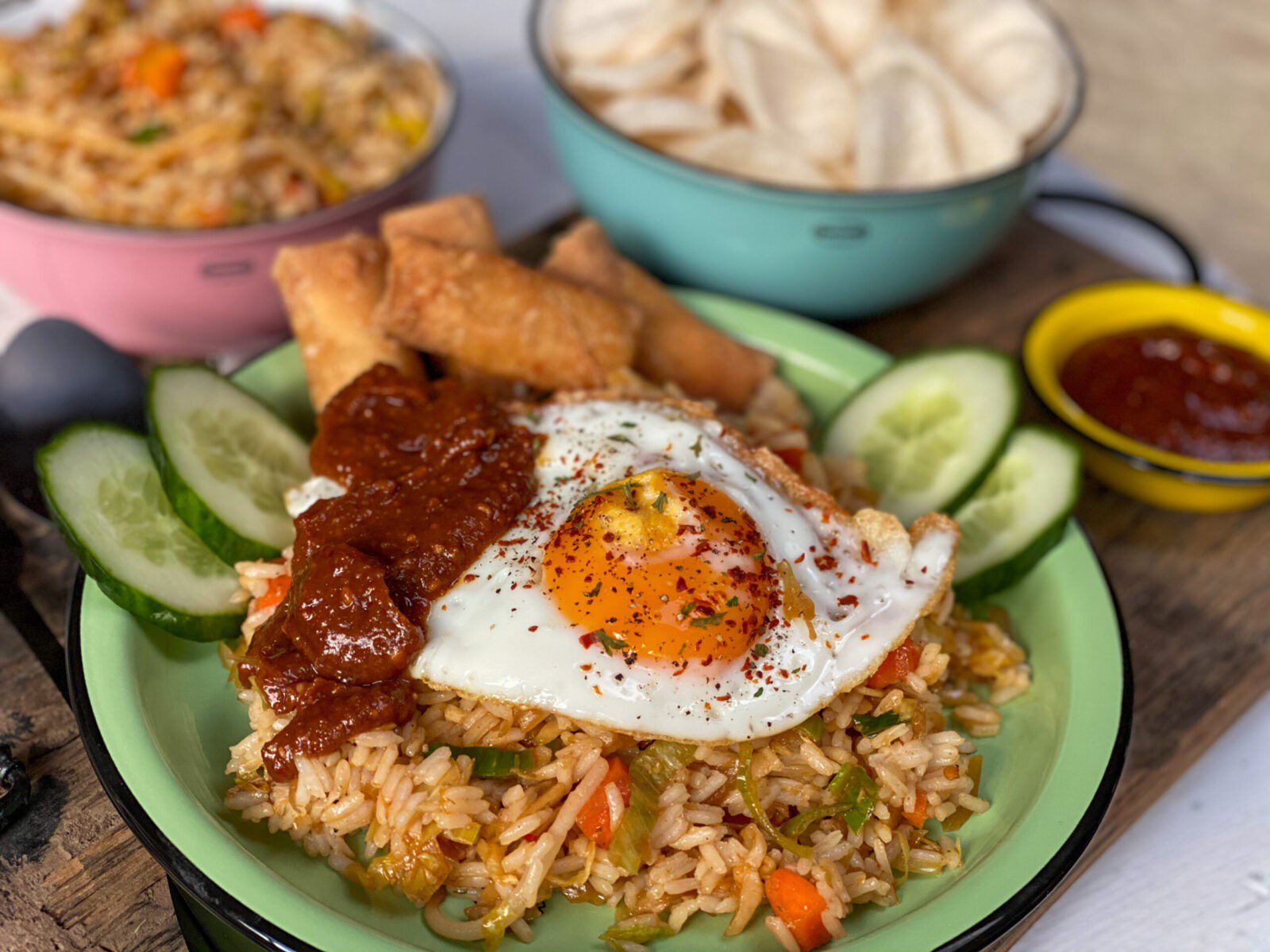 Nasi zonder pakjes en zakjes