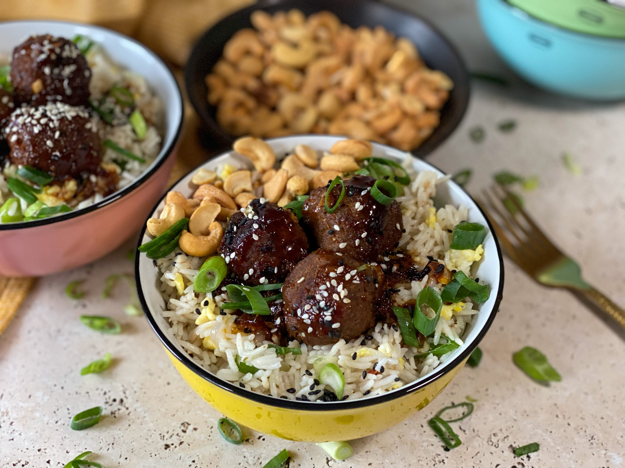 Teriyaki gehaktballetjes