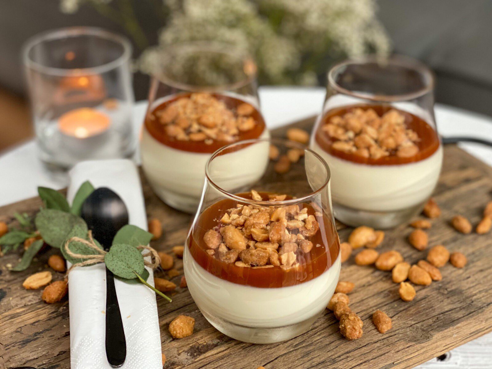 Panna cotta caramel