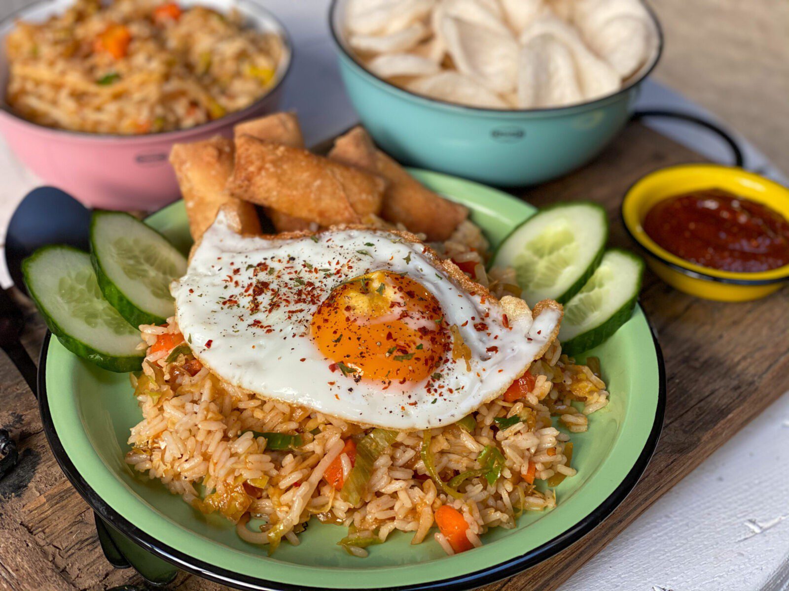 Nasi zonder pakjes en zakjes