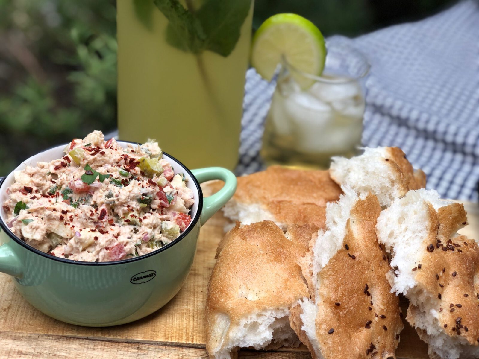 Tonijnsalade met zalm