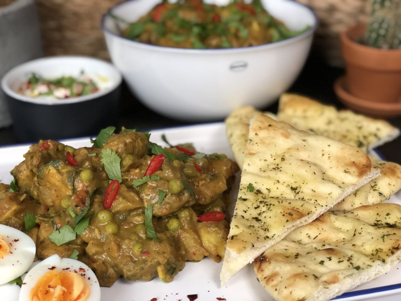 Indiase curry met kip, aardappel en groenten - foto 4