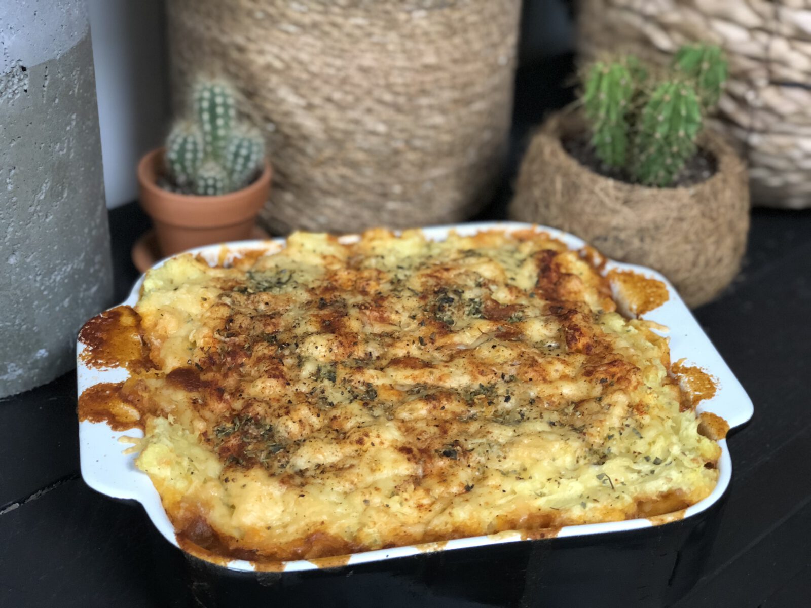 Ovenschotel met prei, paprika en pittig gehakt - foto 3