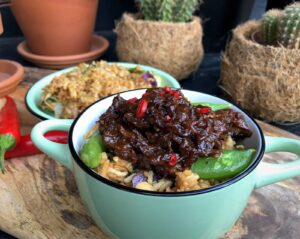 Indische pulled beef