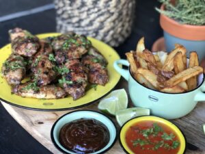 BBQ: kippenvleugels met chimichurri - foto 3