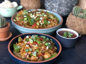 bami met pangangsaus en groenten - foto 4