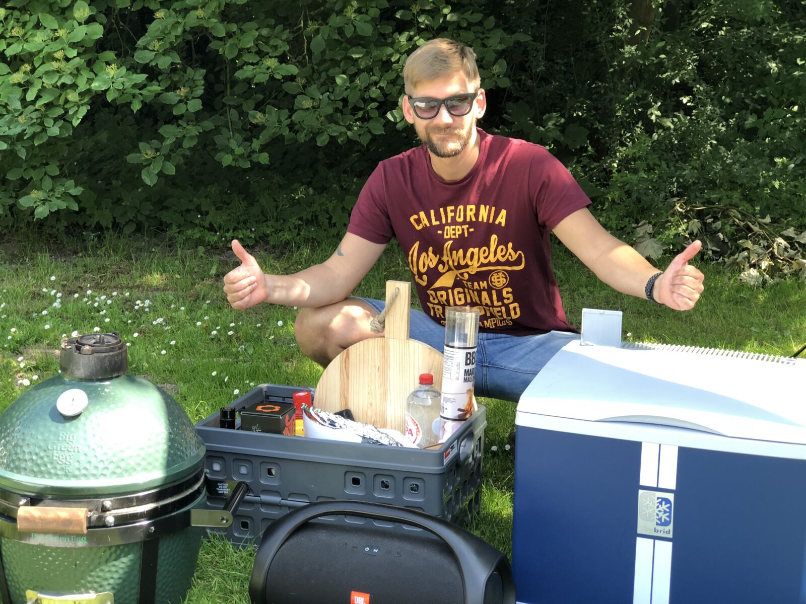 bbq picknick Familie over de Kook met Mobicool - foto 14