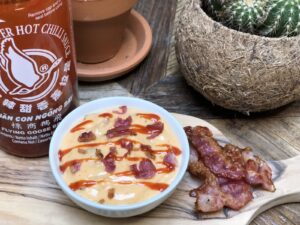 pittige sriracha mayonaise met krokante spek - foto 4