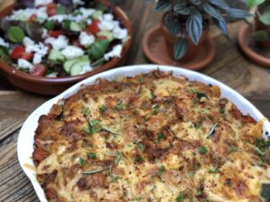 aardappel ovenschotel met tonijn, courgette en tomaat - foto 3