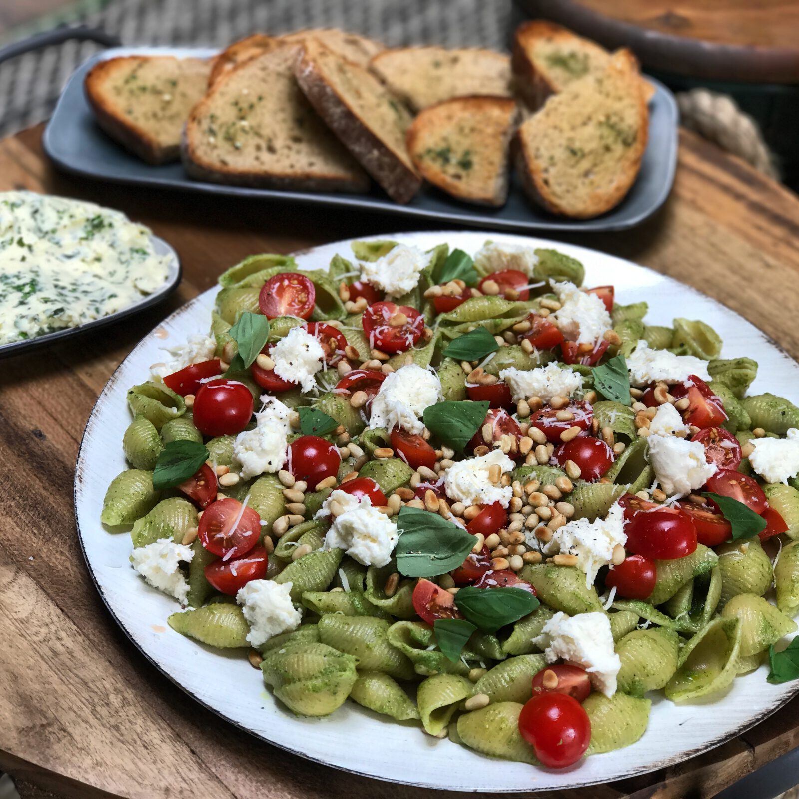 Pasta met zelfgemaakte pesto - foto 3