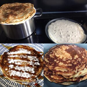 Basisrecept Pannenkoekenbeslag: 1 gezond recept 1 ietsjes minder gezond.... - foto 2
