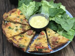 Spaanse tortilla met chorizo - foto 3