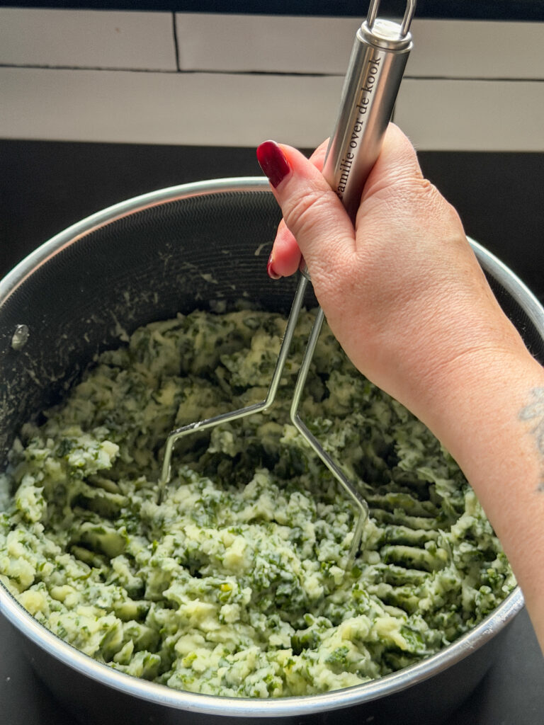 Boerenkool stampen
